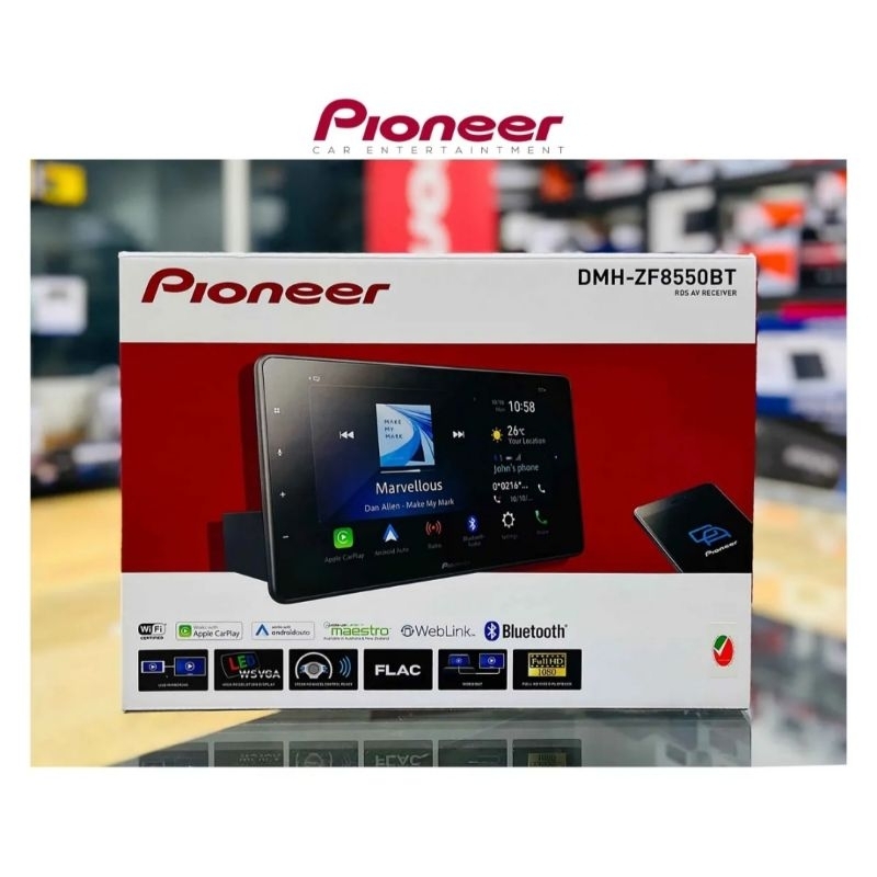 Head unit android pioneer DMH ZF8550BT - digital audio 9 inch -pioner dmhzf8550bt
