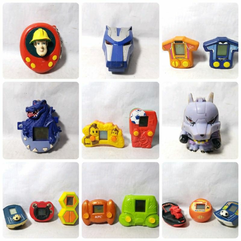 Ganci Game Watch Gimbot Gamebot Tamagotchi Monster Dragon Naga Super Monkey Ball Sonic Hedgehog Sega