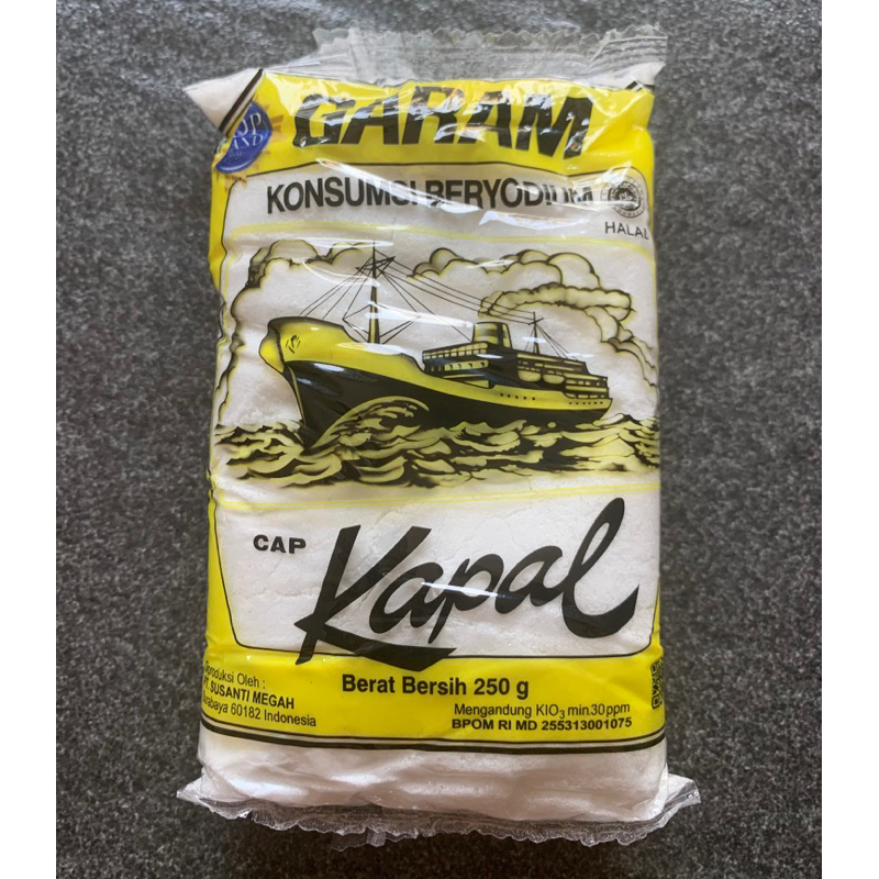 

Garam cap kapal 250gr