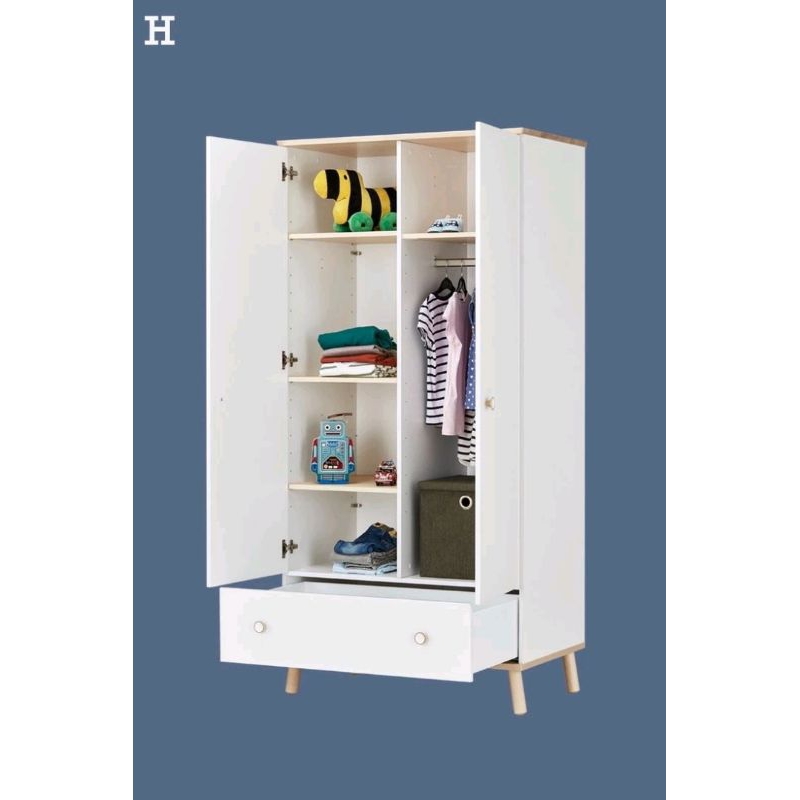 Lemari minimalis cat Duco custom