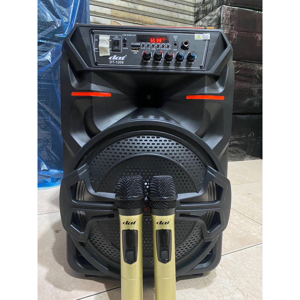speaker Portable 12 inch DAT DT1209 bluetooth