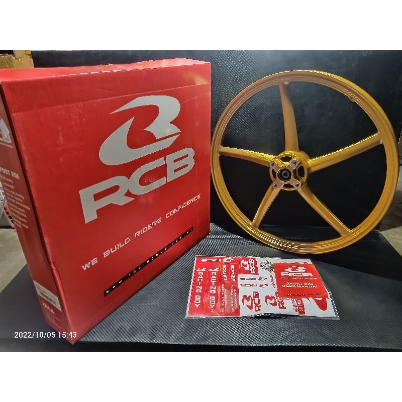 VELG RCB ORI DEPAN UKURAN 120 RING 17 PELEG RCB ORIGINAL