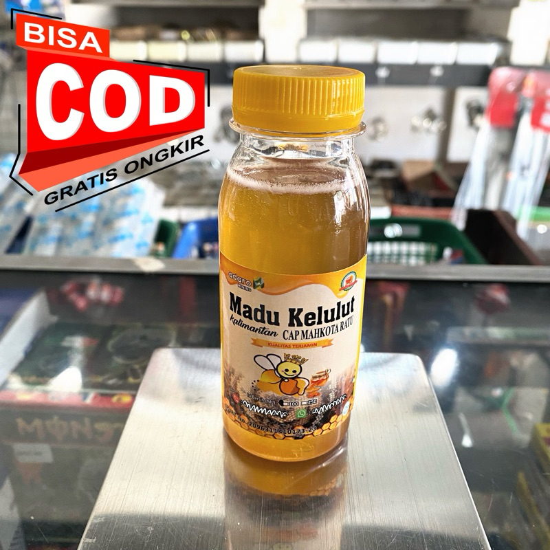 

Madu Kelulut 100ml Asli Kalimantan Cap Mahkota Ratu