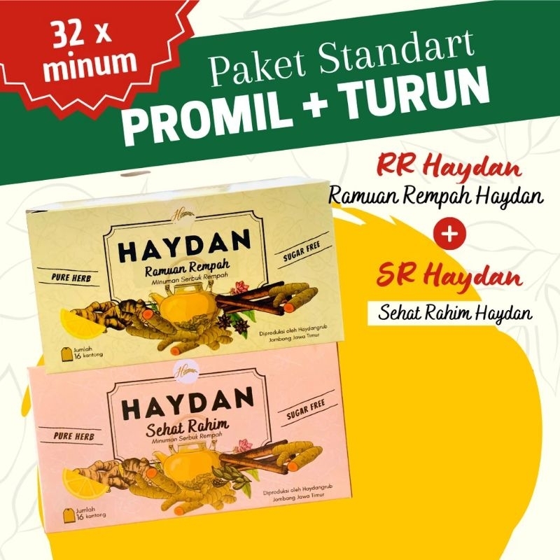 

HAYDAN PAKET MIX DIET DAN PROBLEM HAID