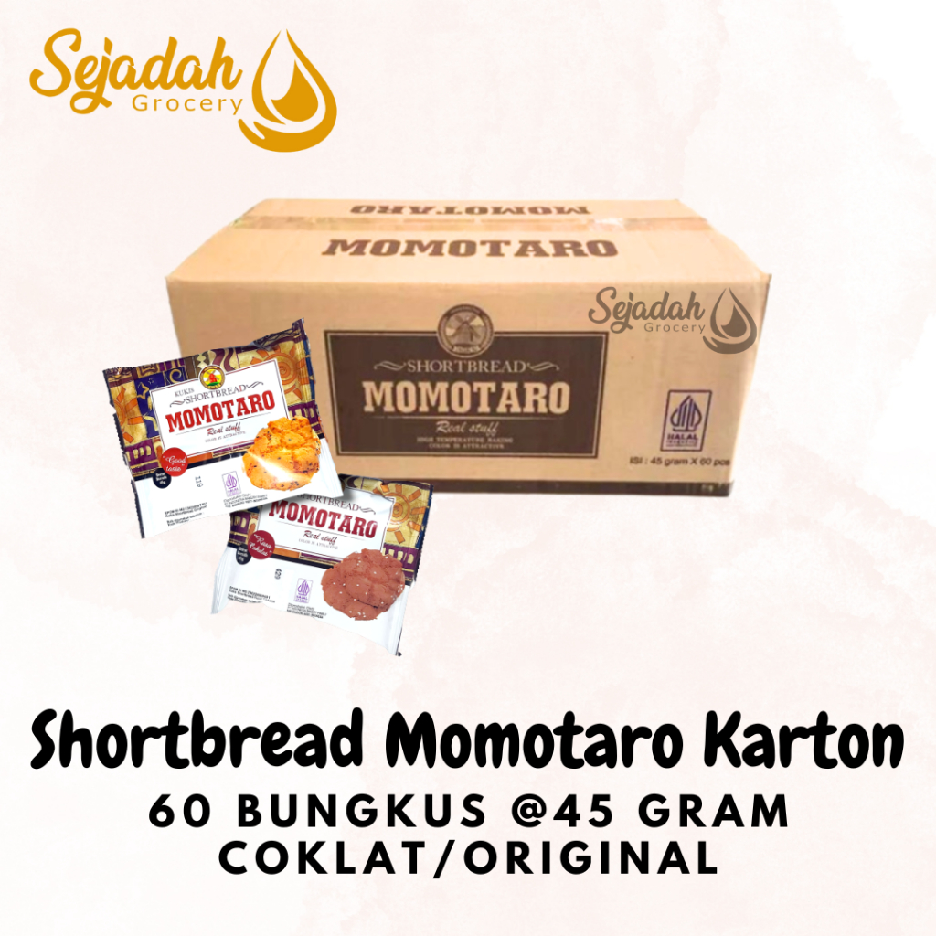 Momotaro Shortbread Karton