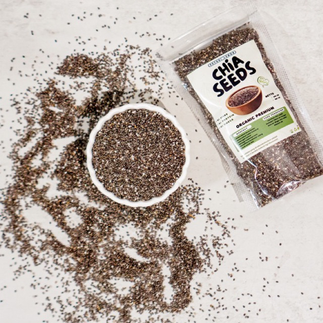 

Biji Cia / Chia Seed Organik / Seeds Organic Diet Detoxs Herbal / Bumbu Dapur