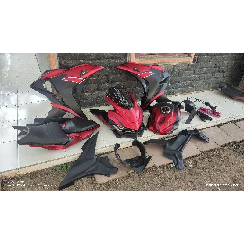 full fairing R3new  remix zx6r PNP Byson carbu