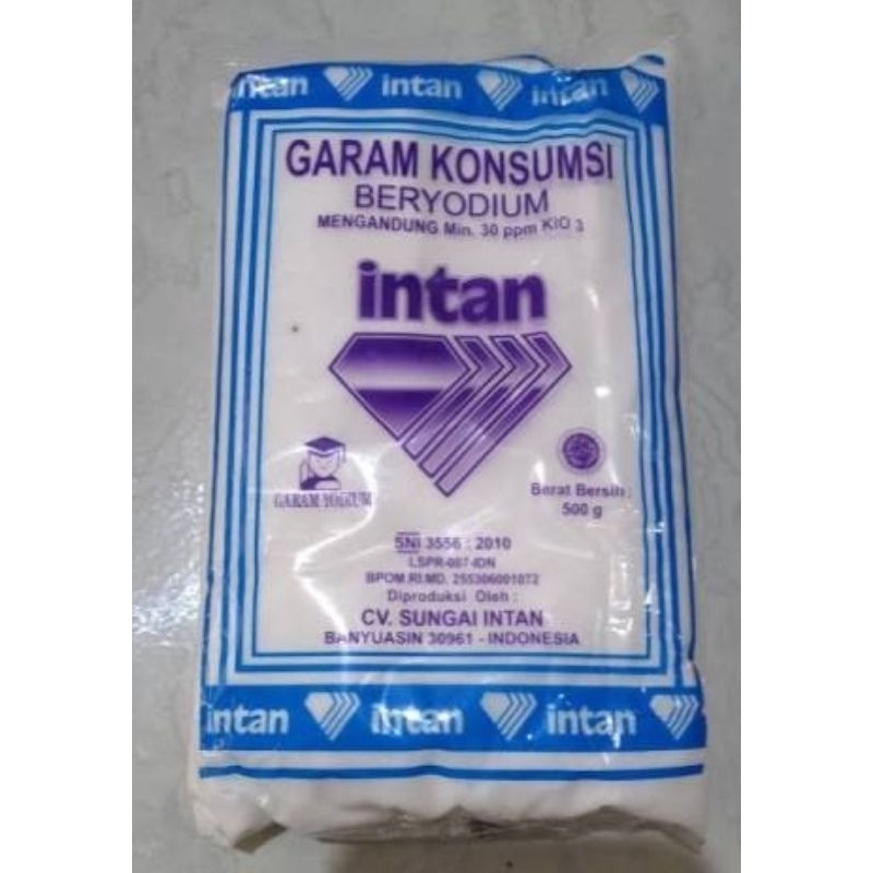 

Garam Intan Halus dan Kasar 500gr