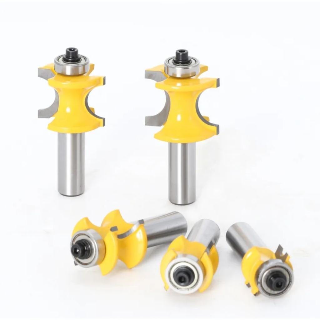 Mata Profil Router Molding Bullnose Setengah Lingkaran Shank 1/22