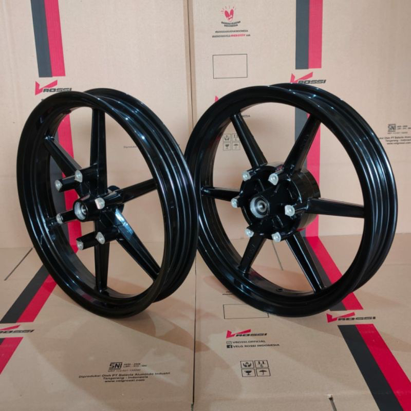 Velg Racing V Rossi Rossy Ninja 150 R KR RR KRR Palang 6 Sprint Derik / ZiggyVELG ROSSI ZIGGY NINJA 