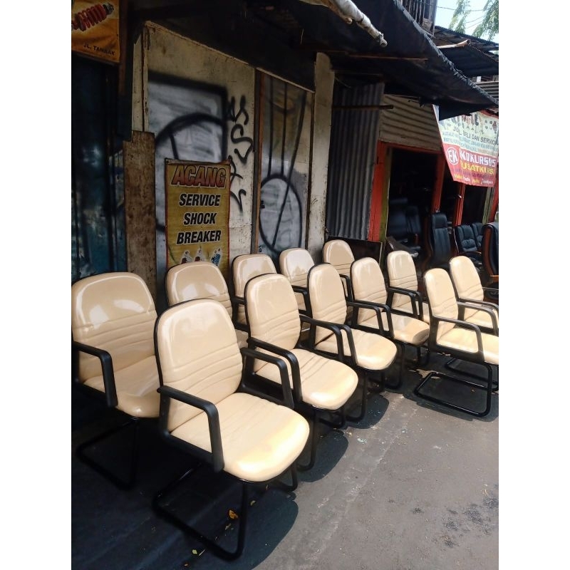 kursi kantor kerja kaki besi