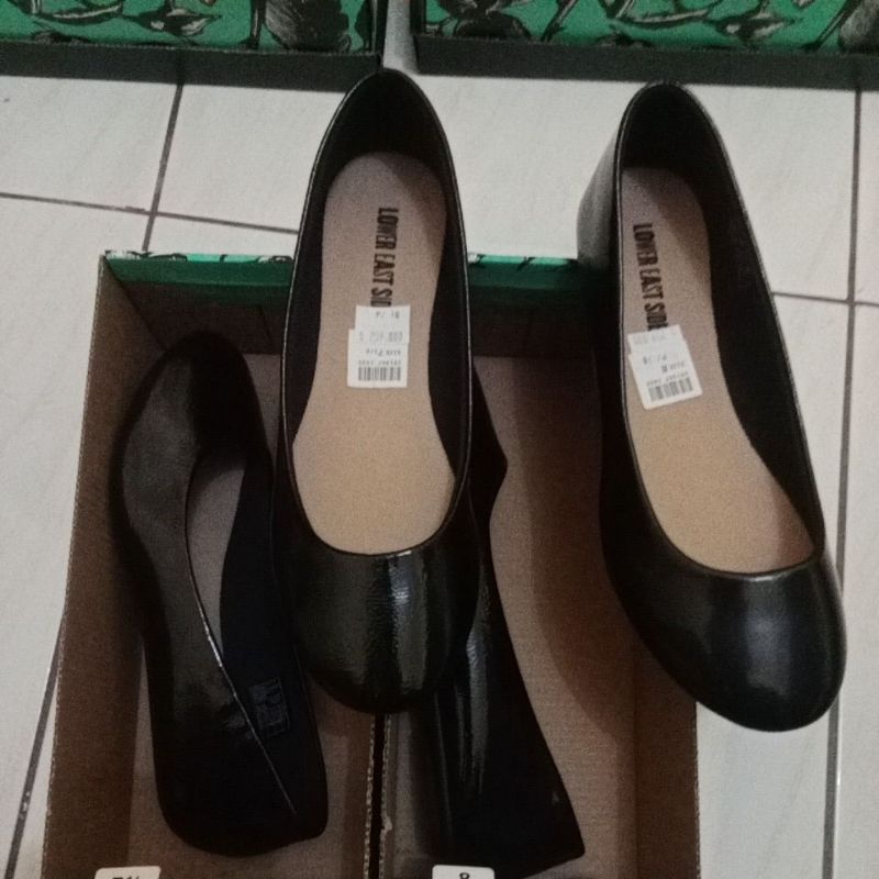 lower east side flat shoes hitam original payless size 37.5