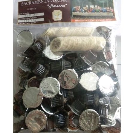 

READY STOK TERBATAS Perjamuan Kudus holy communion dan hosti ayat isi 100pcs terpisah Hosanna