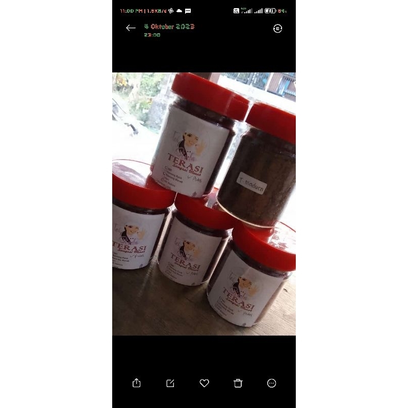 

terasi enak banyak rasa