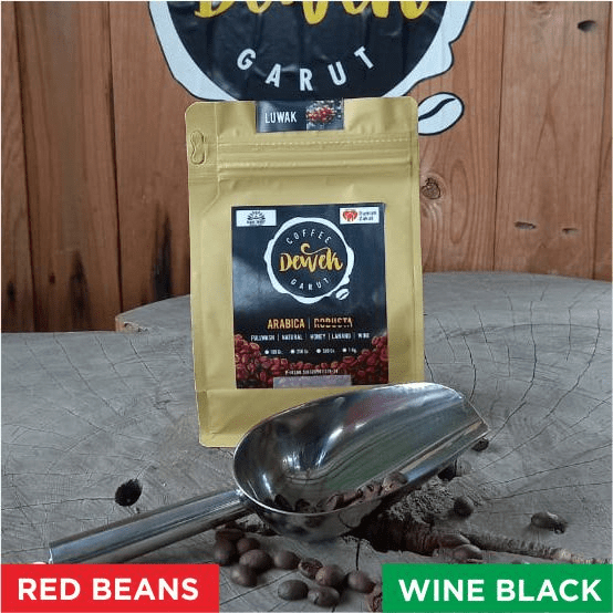 

Kopi Wine Black Arabika 100gr Coffee Red Beans