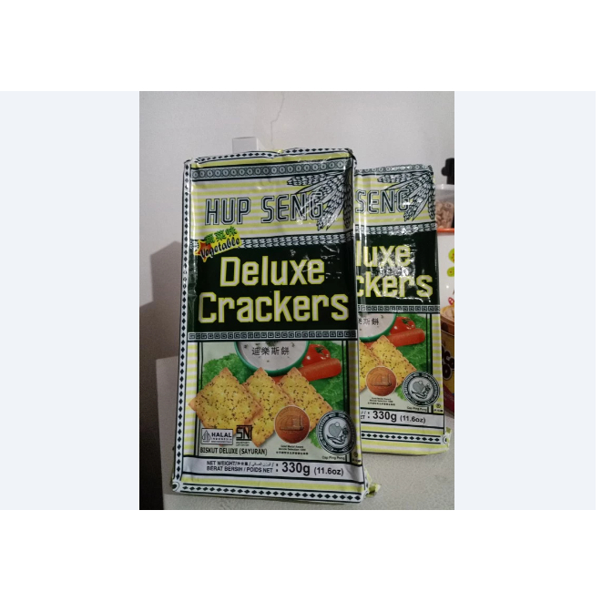 

Biskuit Hup Seng Manis Sayur Vegetable Crackers Hapseng Hupseng 330 gram