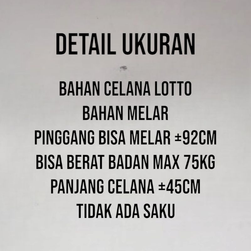 Paket 3 Celana Pendek Pria Polos Gym Olahraga Futsal Bulutangkis Premium