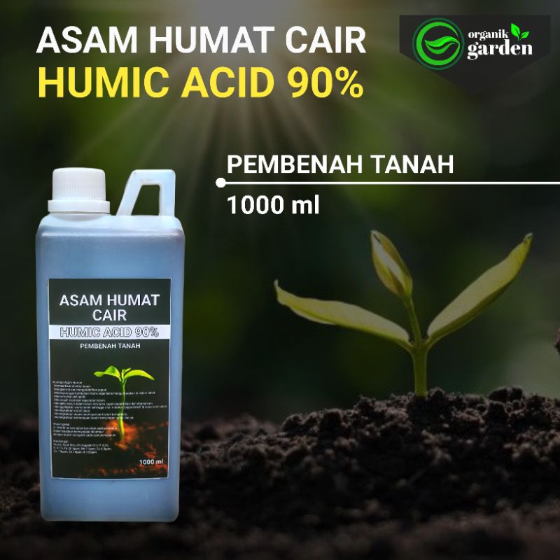 ASAM HUMAT CAIR 90% | humic acid pembenah tanah 1000ml