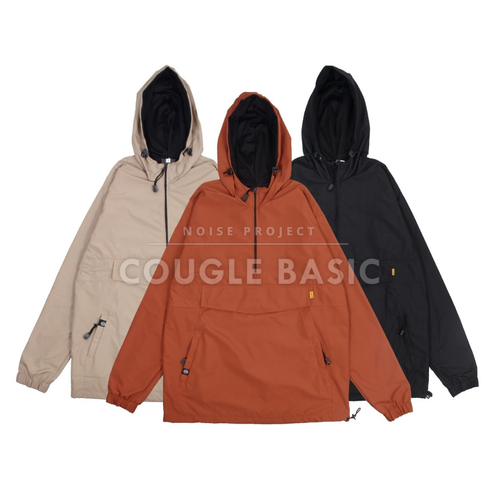 [ PALING BARU ] JAKET WINDBREAKER CANVAS PRIA / JAKET CAGOULE CANVAS / JAKET CANVAS ORIGINAL WOLV