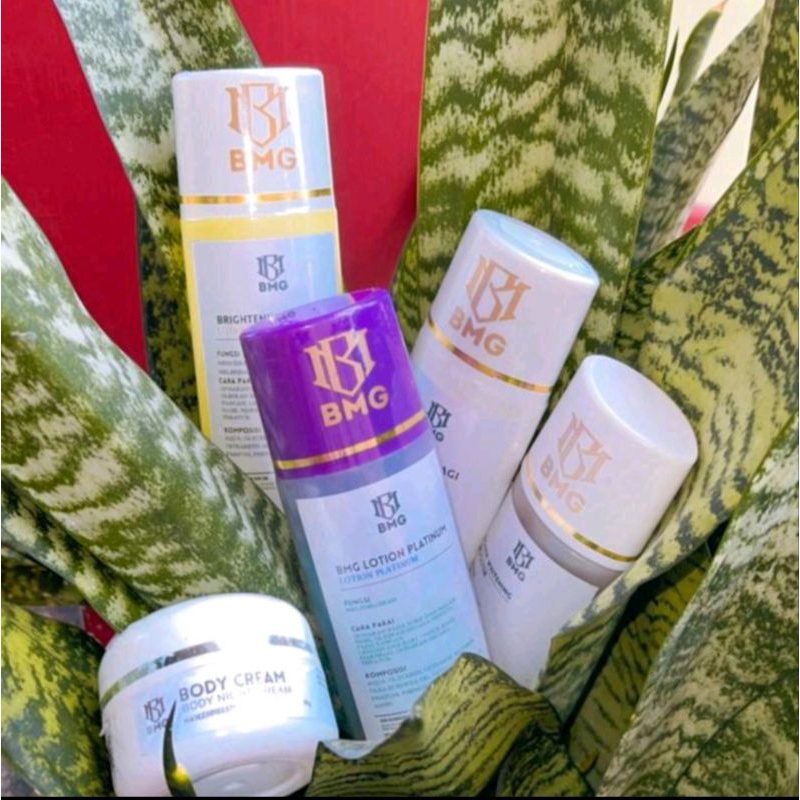 (BMG1) BMG brightening lotion Bundle paket lengkap