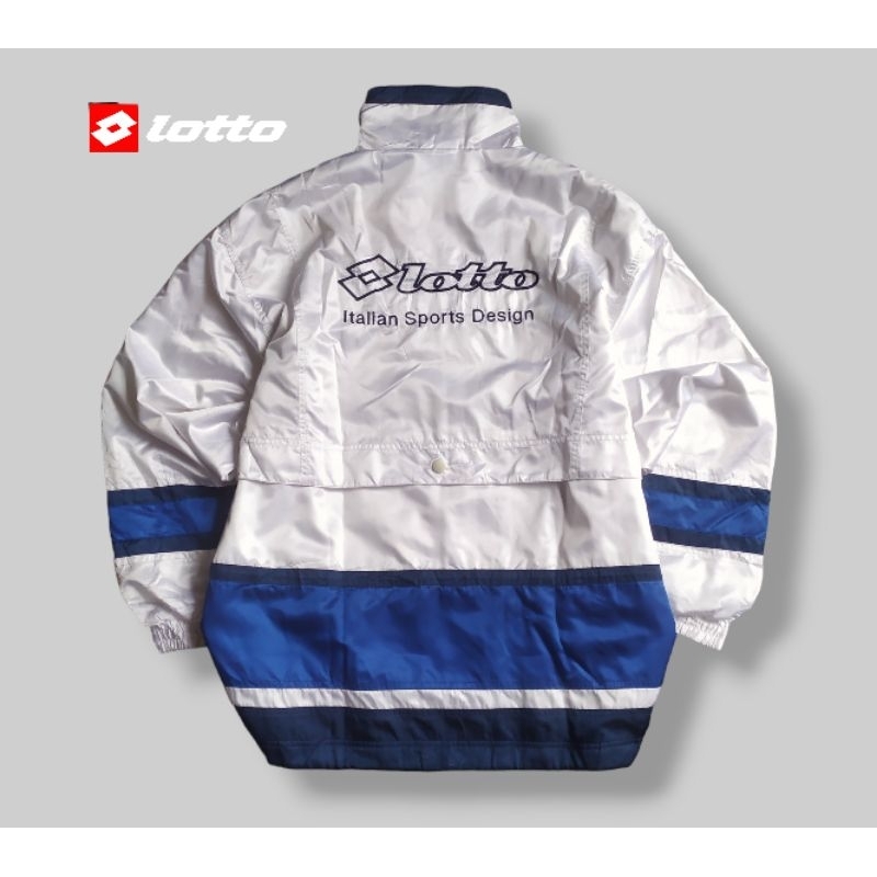 Windbreaker Lotto Colorblok Big Script