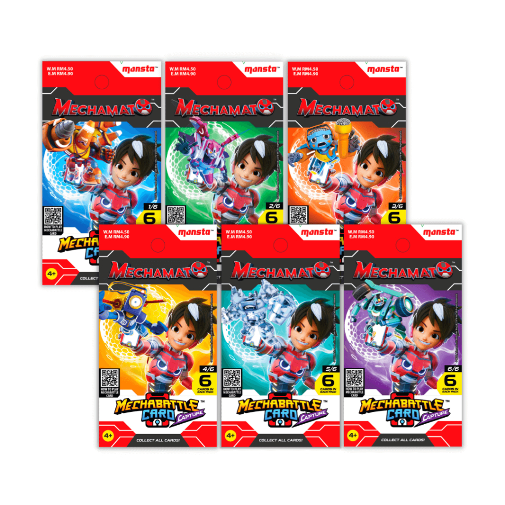 Mechabattle Card : Capture (36 Cards) - Mechamato Card