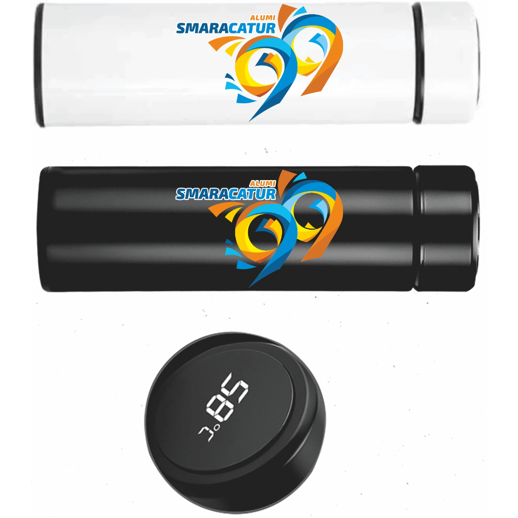 Botol Thumbler Stainless LED Suhu