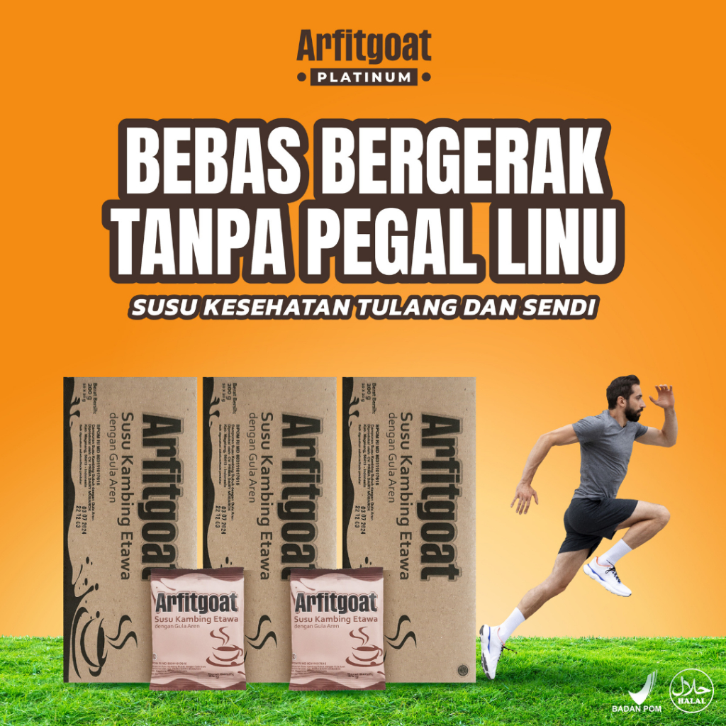 

Arfitgoat Susu Sendi dan Asam Urat Paket 3 Box