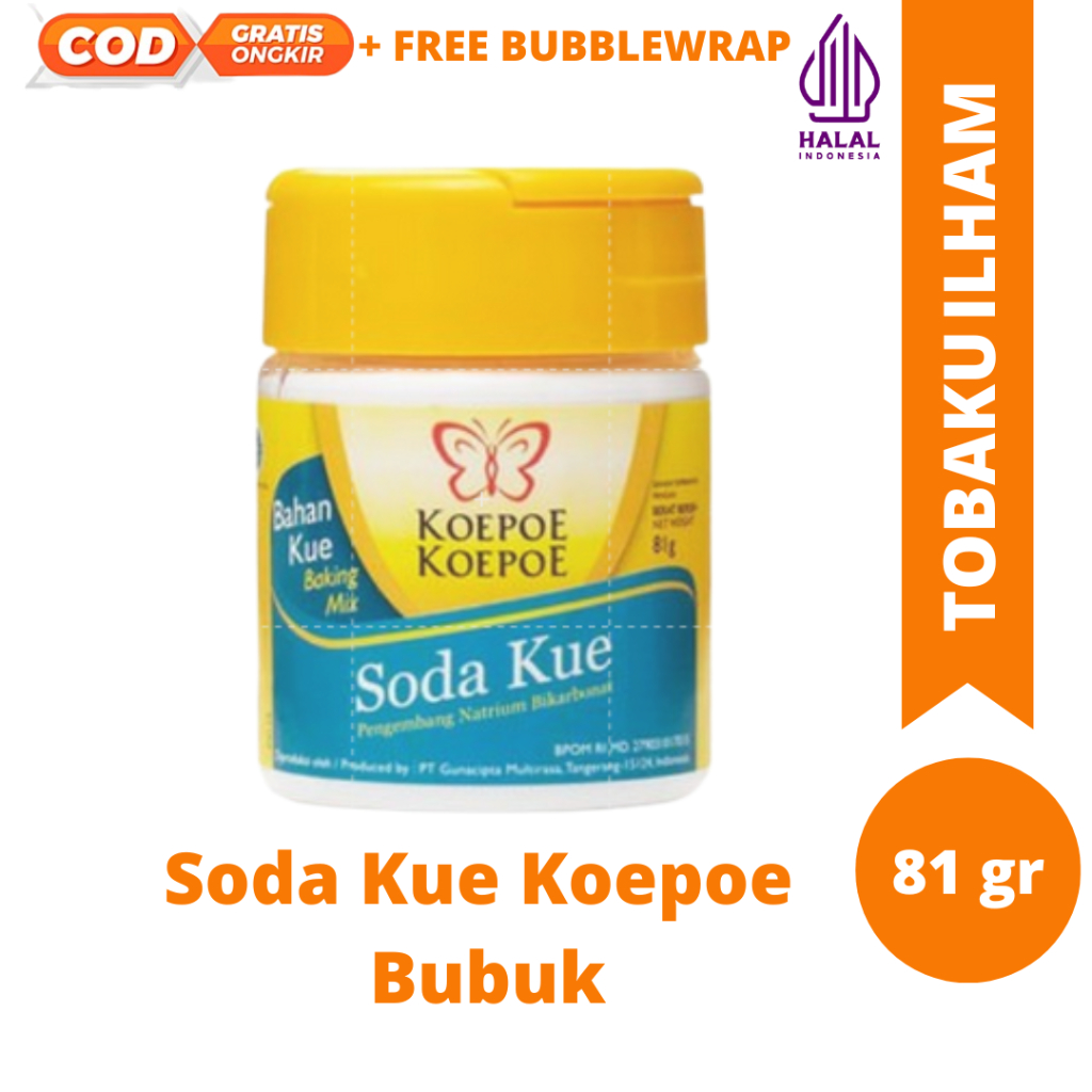 

SODA KUE 81GR KOEPOE KOEPOE // Soda Kue Premium Murah // Soda kue