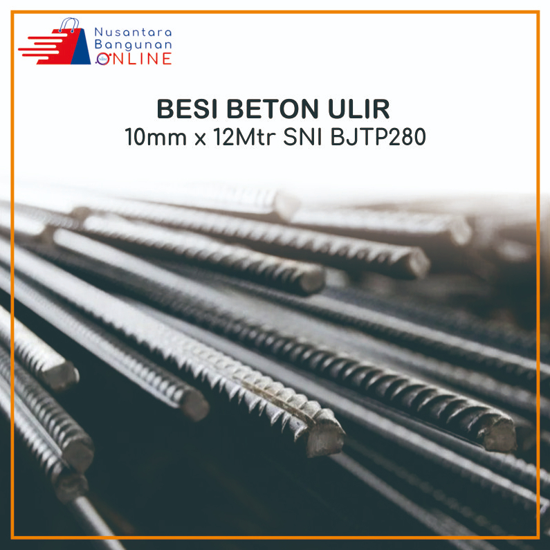 Besi Beton Ulir 10mm x 12Mtr SNI BJTP280