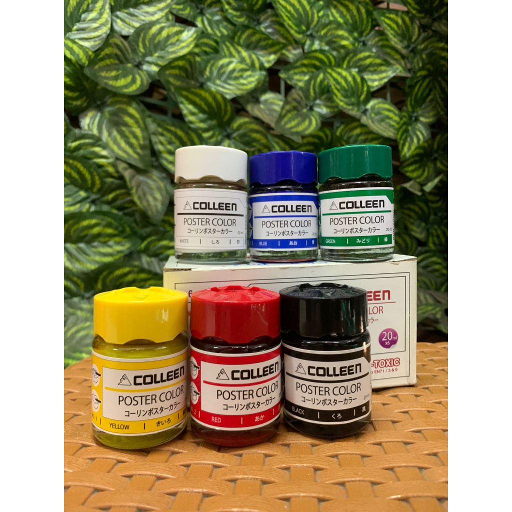 

cat poster colleen 20 ml set isi 6 mirip sakura