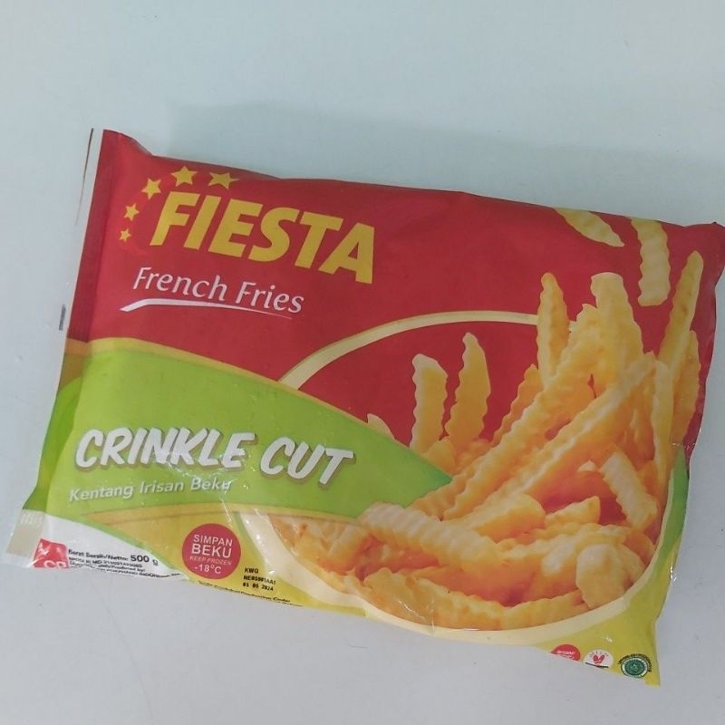 

Fiesta Crinkle Cut 500gr