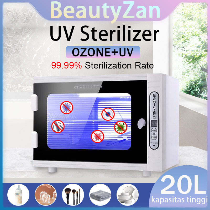 ⭐Garansi&ORI⭐UV Sterilizer Box Ozone UV Disinfection Cabinet Ozon Kill Bakteri Covid Alat steril Sal