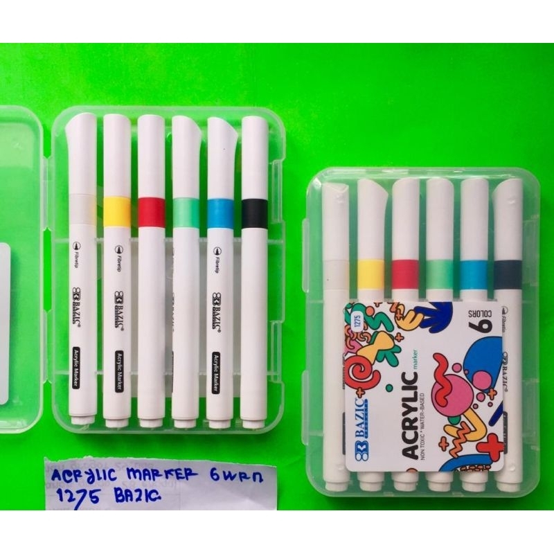 

ACRYLIC MARKER 6 WARNA 1275 BAZIC