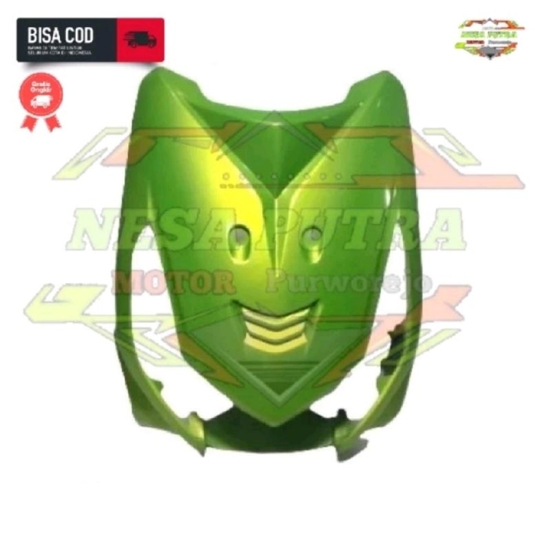 Cover Tameng Depan beat karbu hijau win