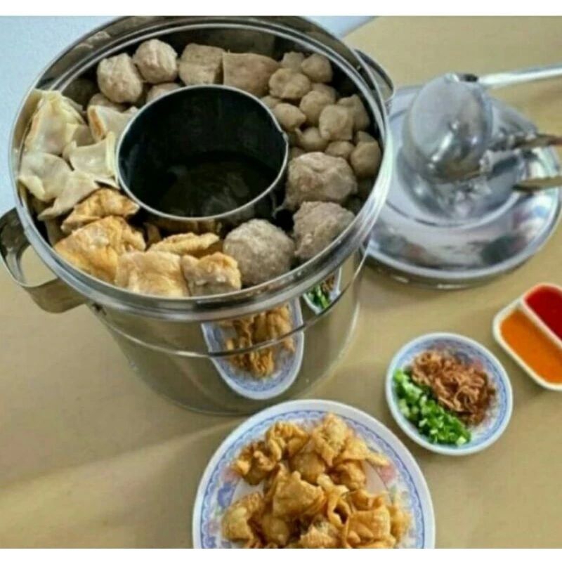 Panci dangdang cilok, bakso malang ukuran 26cm stainless