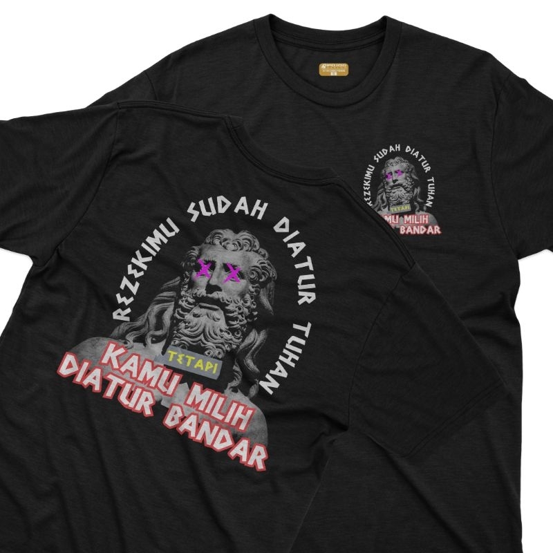 Kaos Zeus / Kaos Slot / T-shirt Distro Unisex