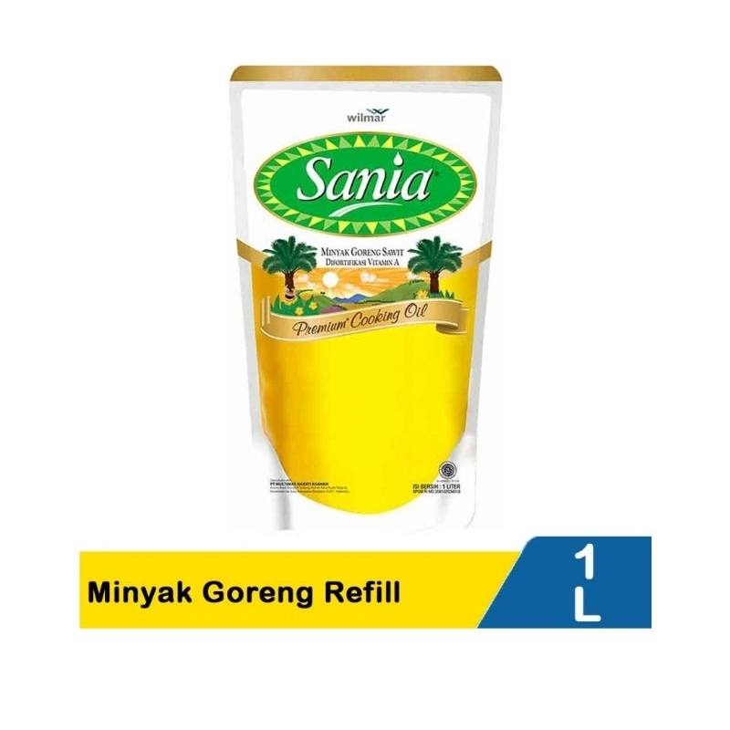 

Minyak goreng Sania 1L