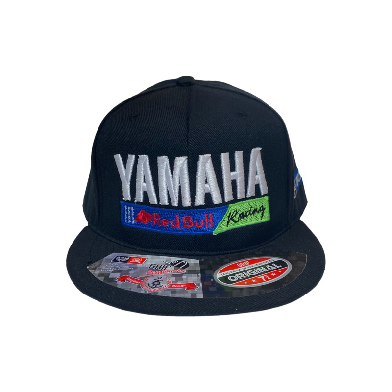 Topi Snapback Bordir Yamaha Racing - Cia Rebel