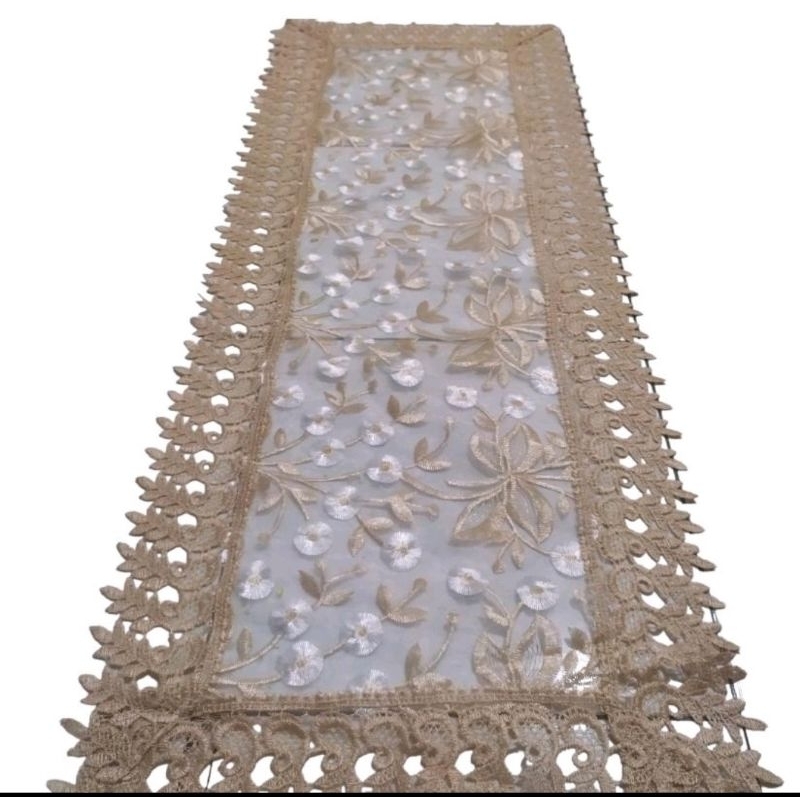 taplak meja ruang tamu mewah