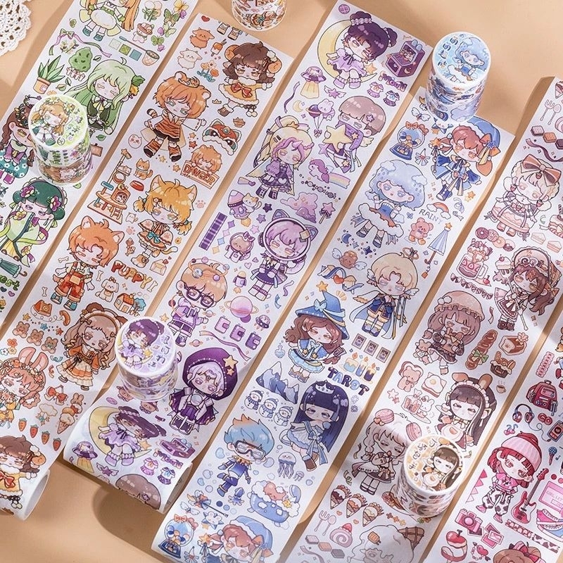 

1loop 35cm Stiker Washitape Idle Talk