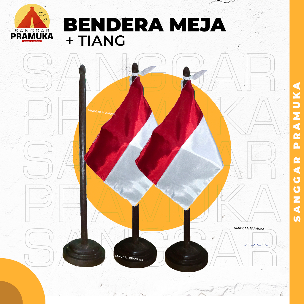 Bendera Meja / Bendera Merah Putih Meja / Benndera Kantor / Bendera Meja Merah Putih