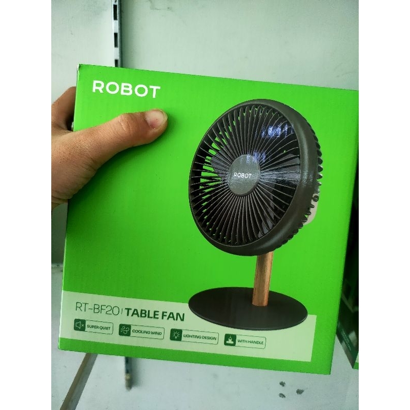 ROBOT Mini Desktop Fan RT-BF20 Kipas Meja Mini Portable Multifungsi Original