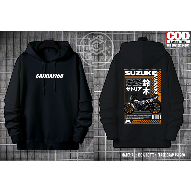 JAKET HOODIE SATRIA FU 150