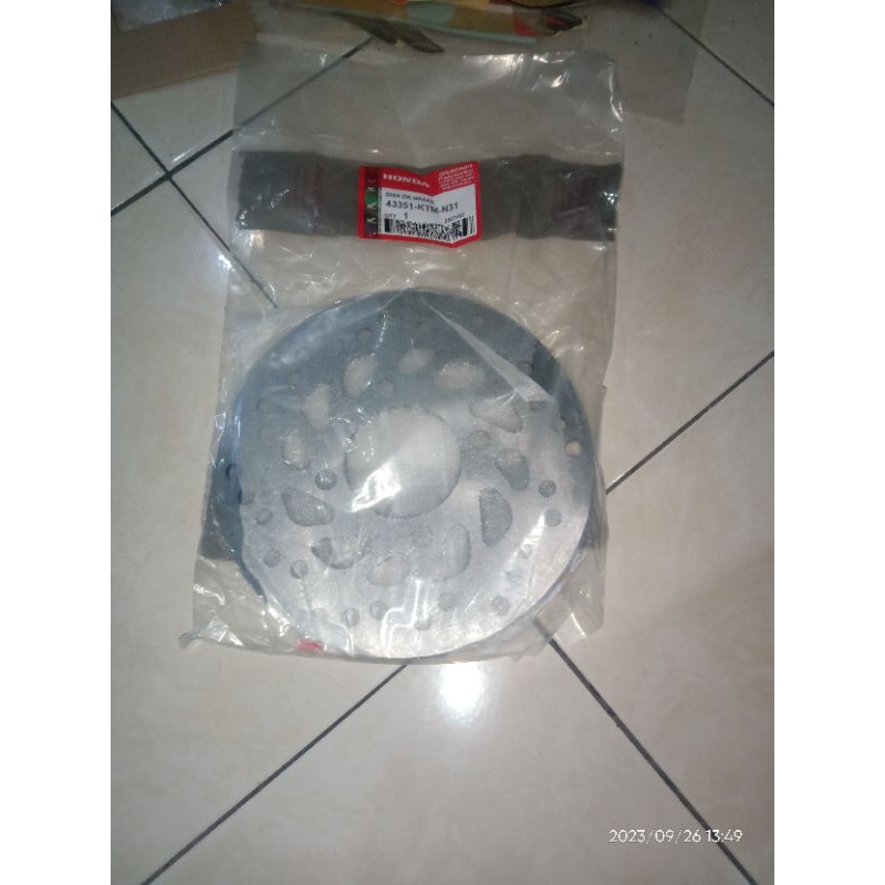 PIRINGAN CAKRAM BELAKANG KARISMA SUPRA X 125 ORIGINAL AHM HONDA