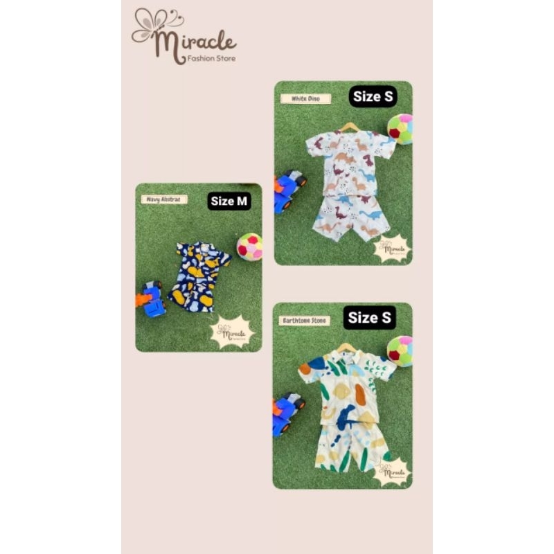 One Set Rayon Anak Premium (3 Set)