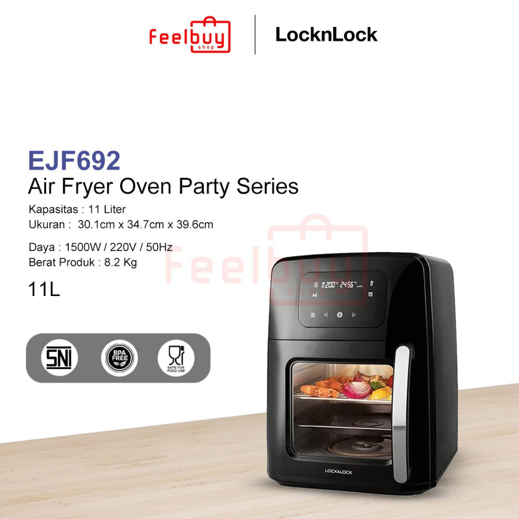 LocknLock Air Fryer Oven Party Multi Cooker Series - EJF692