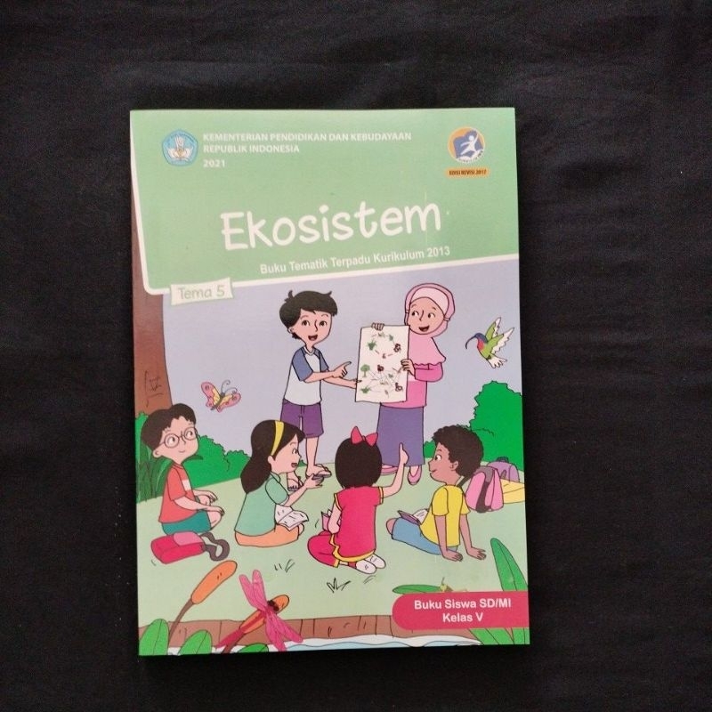 

buku pelajaran tematik tema 5 Ekosistem kelas 5 untuk SD/MI