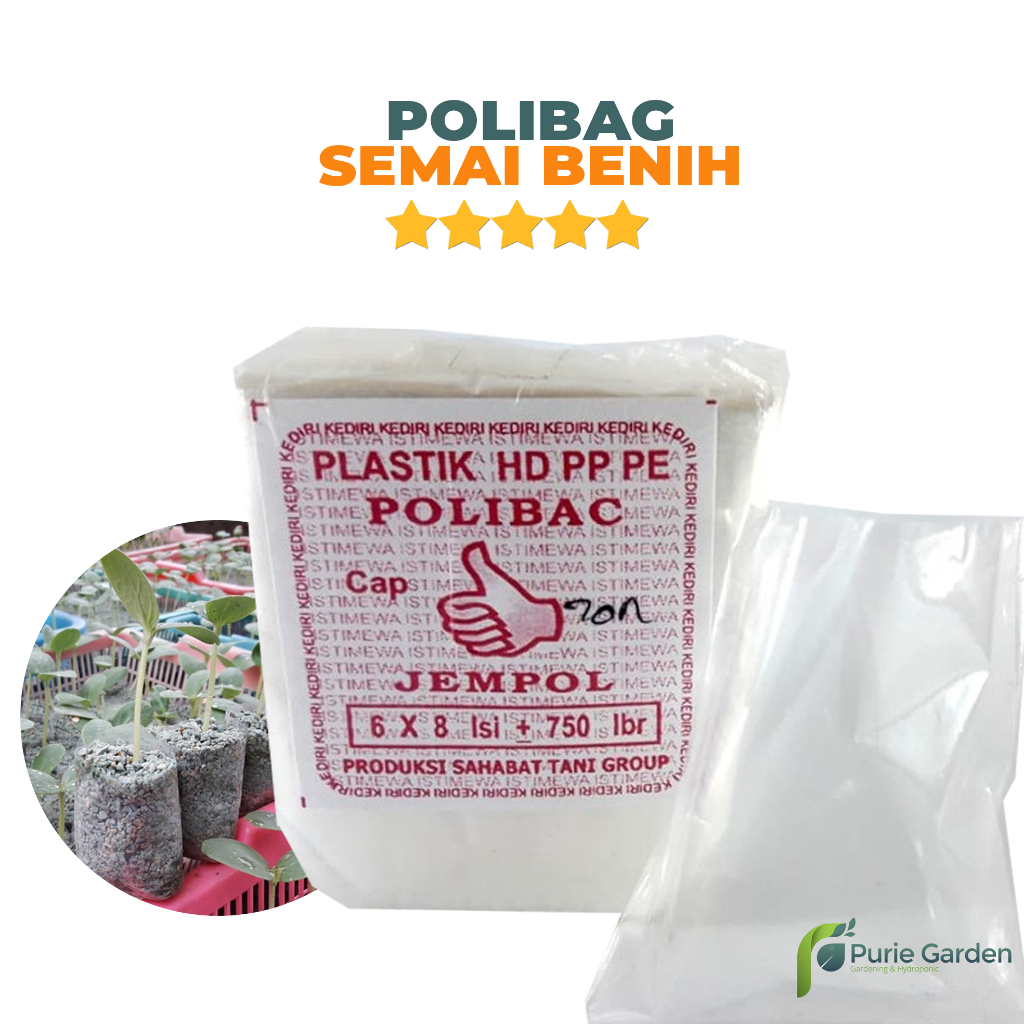 Polibag Polybag Semai Benih Biji Bibit