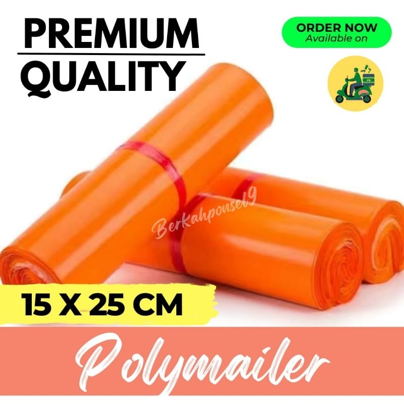 

[15X25] CM 100 LBR PLASTIK POLYMAILER OLSHOP / PLASTIC PACKING ONLINE SHOP